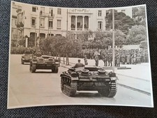 FOTO D'EPOCA 2 GUERRA  MONDIALE  WEHRMACHT SFILATA MEZZI CORAZZATI