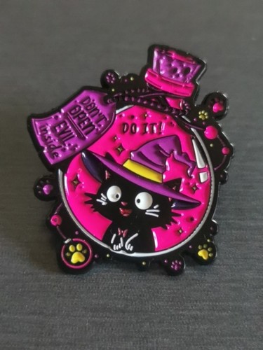 Witch evil black cat gatto - evil,