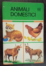 ANIMALI DOMESTICI - COLLANA NUOVO ZOO PIEGHEVOLE - AMZ    ( libro vintage )    P