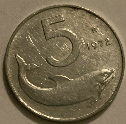 Italian lira 1972 5 - italian,