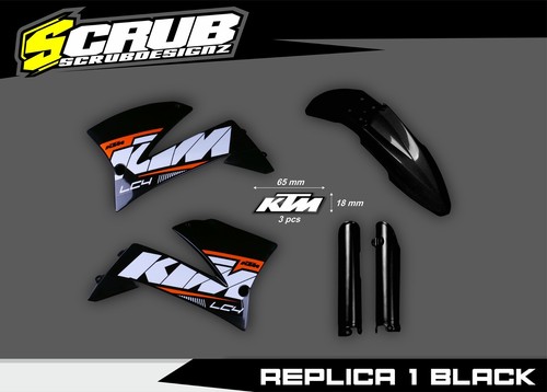 Kit plastiche ktm lc4 - ktm,