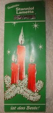 1 Silver LEAD TINSEL German