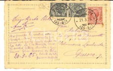 1925 SUZZARA Pittore Dino VILLANI e famiglia - Cartolina postale  - AUTOGRAFO
