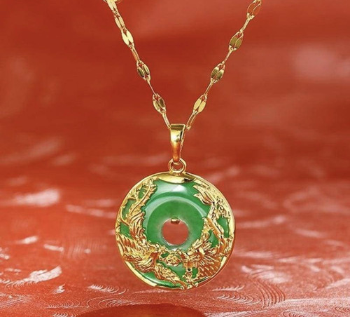 Collana fibbia pace - collana,
