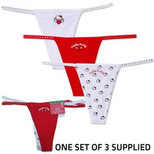 Confezione 3 slip perizoma