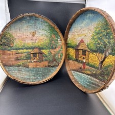 Quadro scenografico vintage su