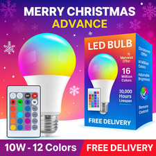 Lampadina LED Smart WiFi RGB per App di iOS Android Amazon Alexa Google Home