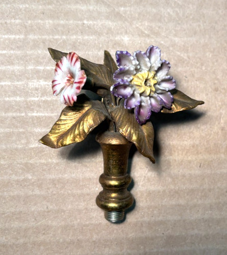 Lampada vintage finial - lampada,