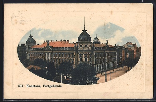 Cartolina rilievo costanza - cartolina, in