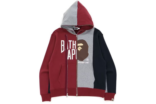 Felpa con cappuccio zip intera