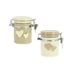 1 pz barattolo in porcellana