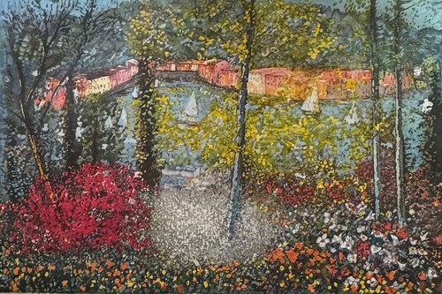 Veduta sul porto michele - veduta,