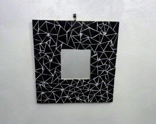 Specchio muro mosaico - da,