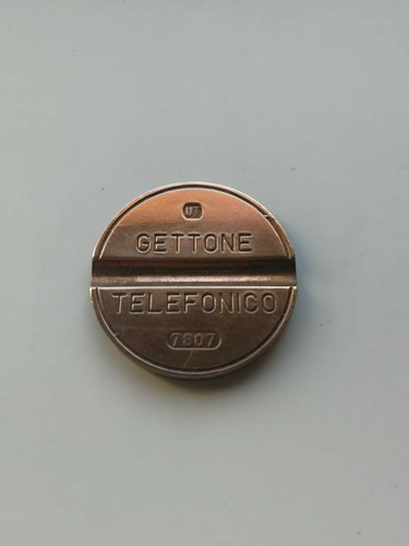 Gettone telefonico 7807 raro - telefonico,