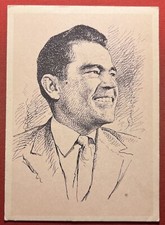 Cartolina - Andrijan Grigor'evic Nikolaev - Cosmonauta sovietico - 1962