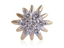 Pave 0.14 Cts Round Brilliant