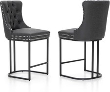 ALPHA HOME Set di 2 sgabelli