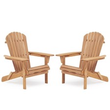 Set 2 sedie Adirondack