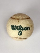 Pallina Tennis Wilson 3 Vintage Anni 80 Collezione