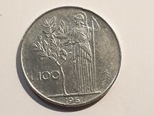 Repubblica Italiana 100 Lire Minerva 1961