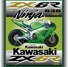 Kit Adesivi KAWASAKI Ninja ZX-6R anno 2003-2004