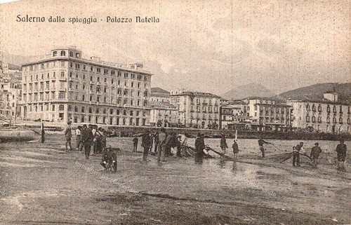 Bu828 cartolina salerno - cartolina,
