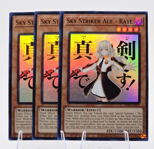 Sky striker ace raye - 3x,