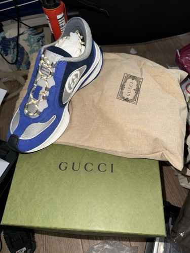 Gucci sneaker uomo blu/grigio