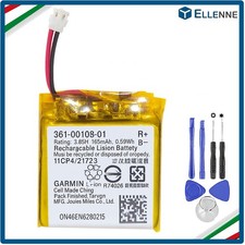 Batteria per Garmin Vivoactive 3 | Music | 361-00108-00 con Kit Cacciaviti