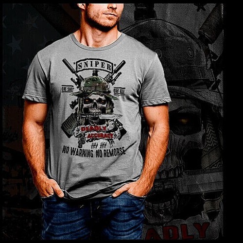 Shirt cecchino militare - cecchino,
