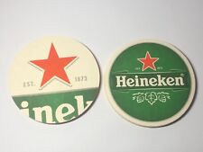 Sottobicchieri birra Heineken: lotto 10 sottobicchieri birra Heineken