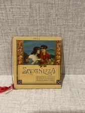 calendario da barbiere SGUGNIZZA 1925 CARLO LOMBARDO MARIO COSTA 