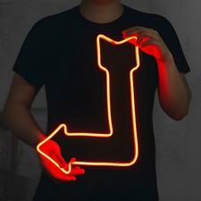 Freccia svolta insegna led - freccia,