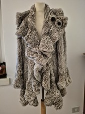 Thes &Thes Cappotto Pelliccia Lapin M 