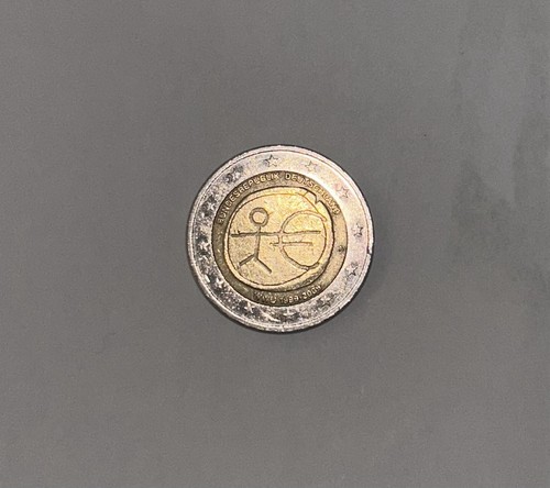 Moneta euro rara con - da,