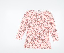 T-shirt basic rossa da donna