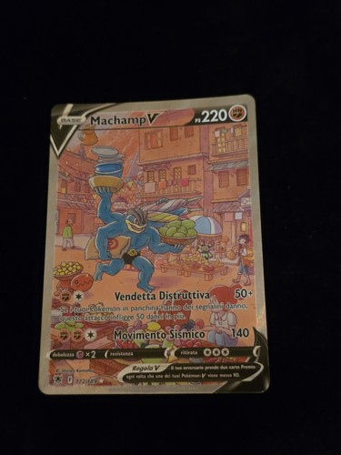 Machamp alternative art - v,
