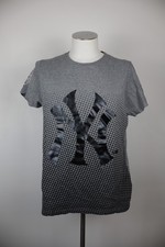 COOPERSTOWN MAJESTIC ATHLETIC NEW YORK YANKEES MAGLIA UOMO BASEBALL T-SHIRT TG L