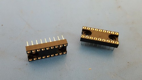 Socket pin dip - (4), ic