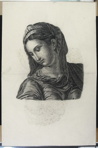 Ritratto donna carboncino - donna,