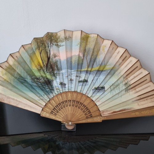 Grande ventail antico - grande, 1900