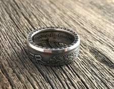 Handcrafted ring made with a