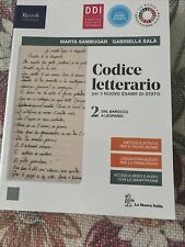 Codice letterario vol.2: dal barocco a leopardi - LaNuovaItalia