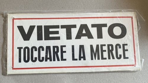 Cartello lavoro vintage - cartello,