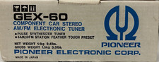 Pioneer GEX-60 Componente Autoradio AM/FM Sintonizzatore Elettronico