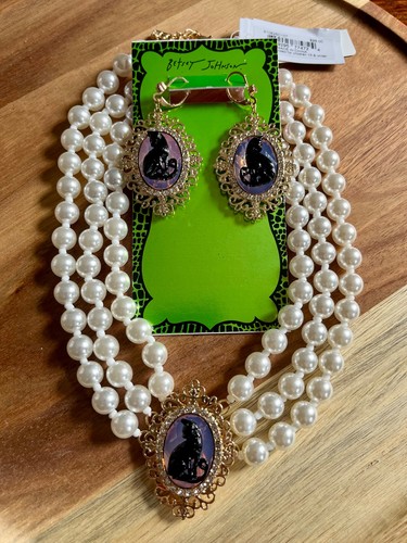 Collana orecchini betsey - collana,