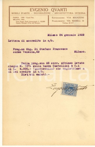 1922 milano eugenio - 1922,