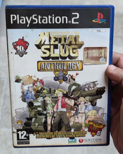 Metal slug anthology ps2 - metal,