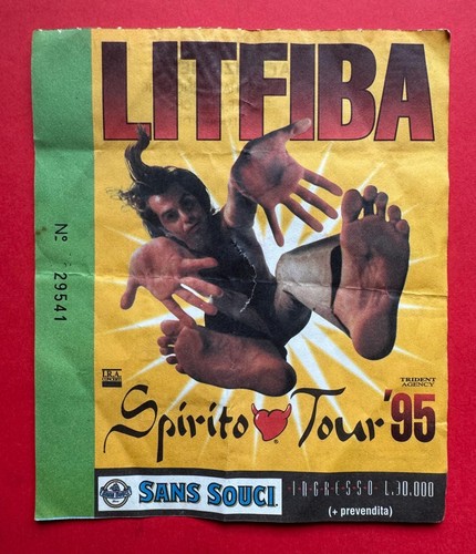Biglietto litfiba spirito - litfiba,