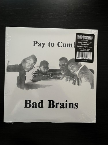 Bad brains pay cum - to, 7"